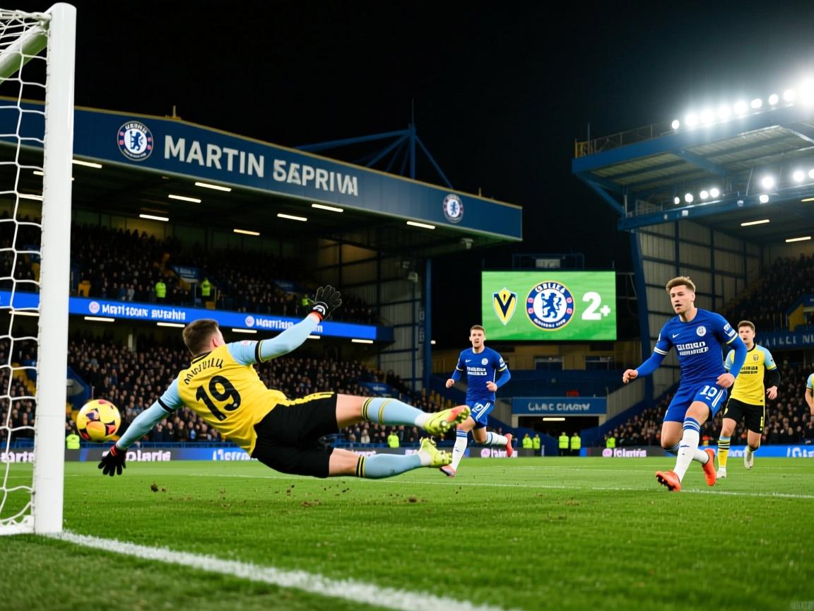 大马丁极限扑救，维拉2-1逆转切尔西